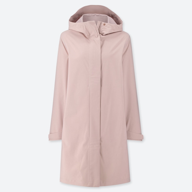 Women Blocktech Coat, Pink, Large