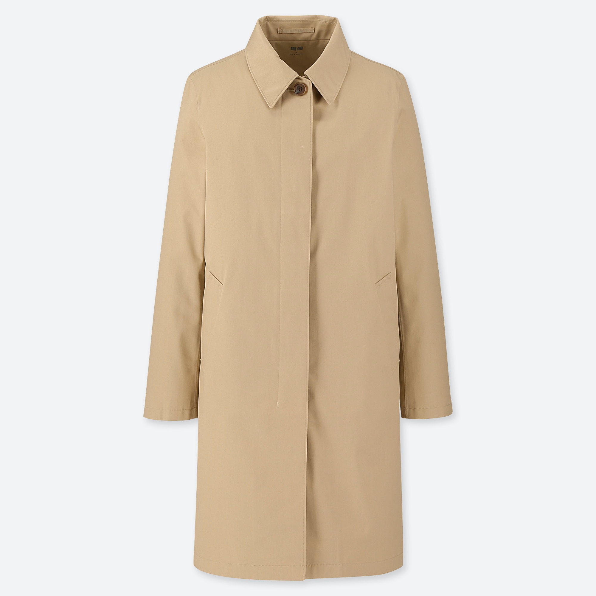 uniqlo blocktech convertible collar coat