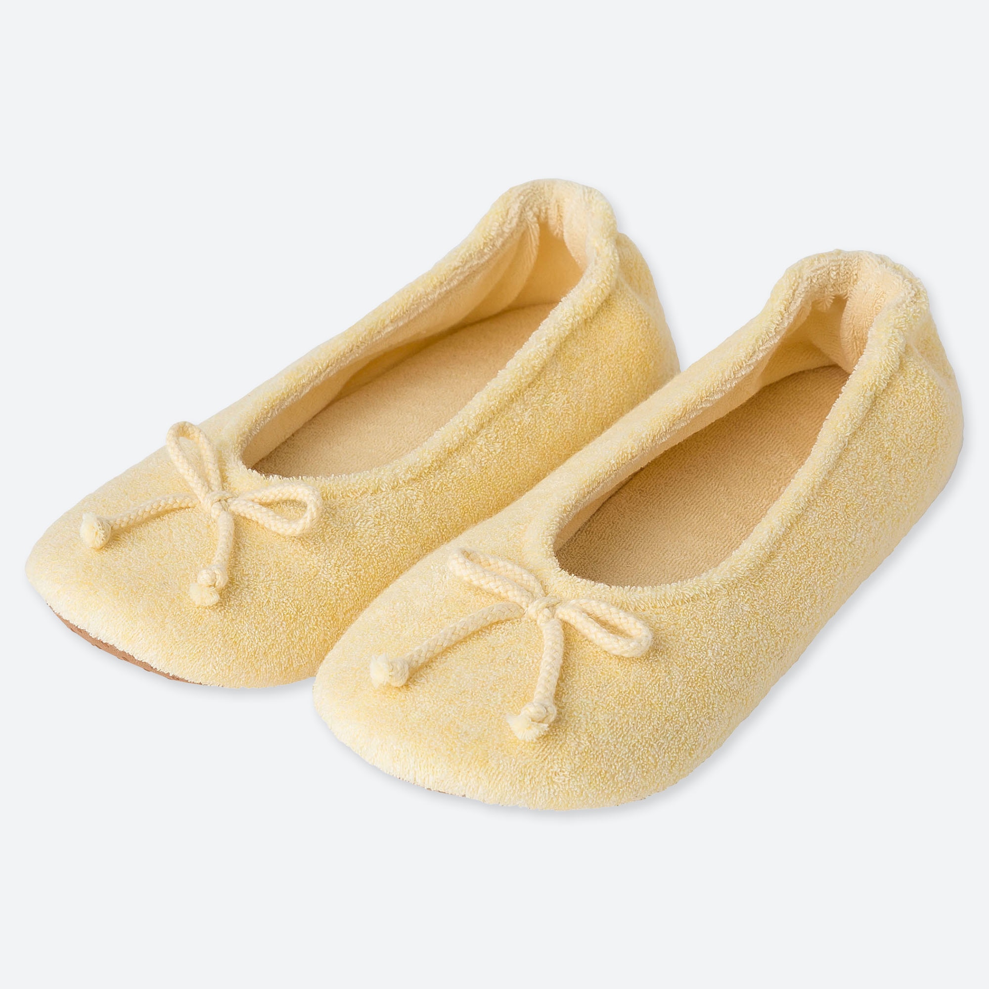 yellow ballet slippers