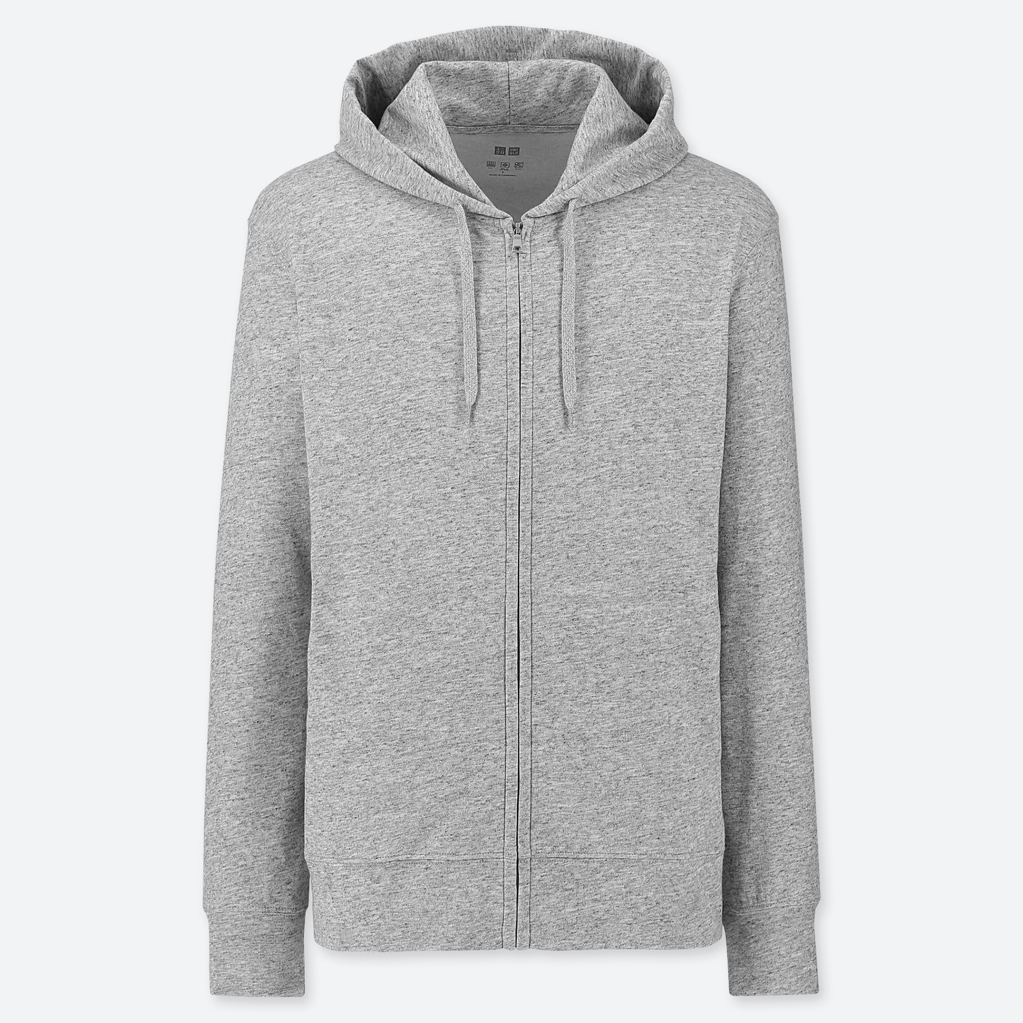 long grey zip up hoodie