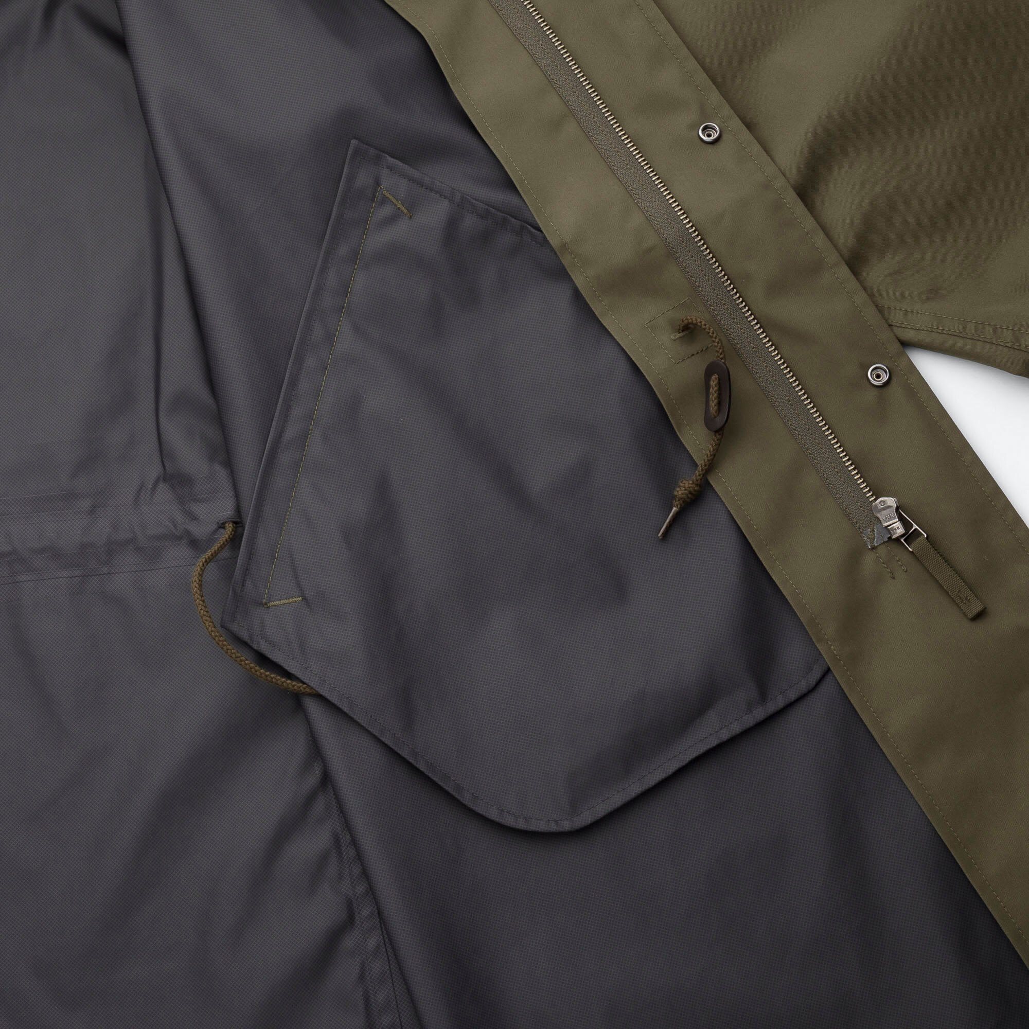 uniqlo blocktech parka fishtail