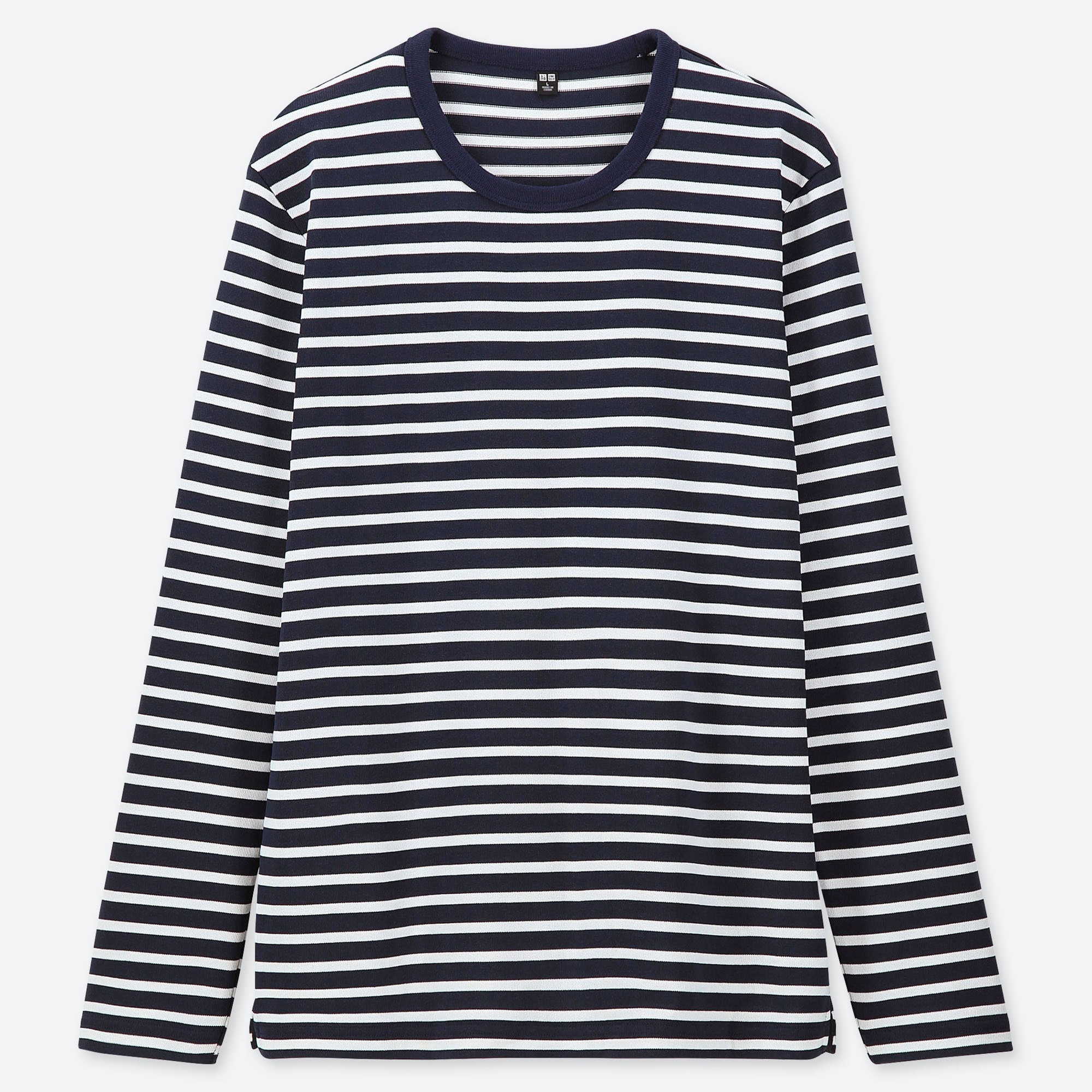 Top 96+ Images Blue And Black Striped Long Sleeve Shirt Updated