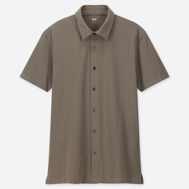 Uniqlo Men Open Collar Short Sleeve Shirt Stylehint Uniqlo Men Open Collar Short Sleeve Shirt Stylehint