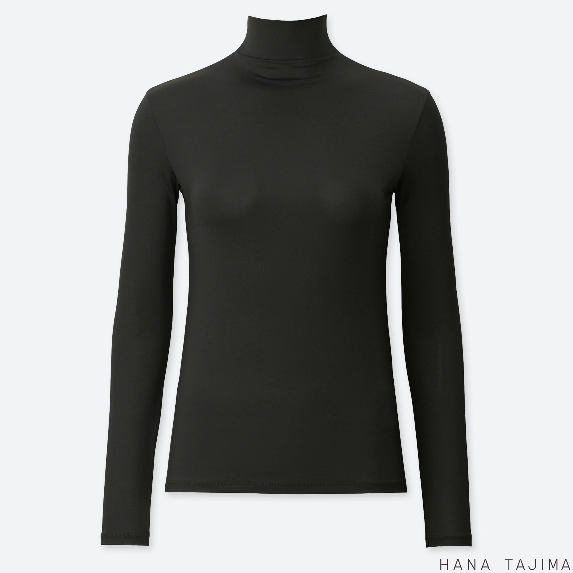 WOMEN AIRism UV CUT HIGHNECK LONGSLEEVE TSHIRT (HANA TAJIMA) UNIQLO US