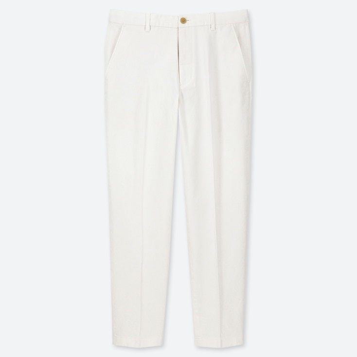 UNIQLO MEN EZY COTTON RELAXED FIT ANKLE LENGTH TROUSERS