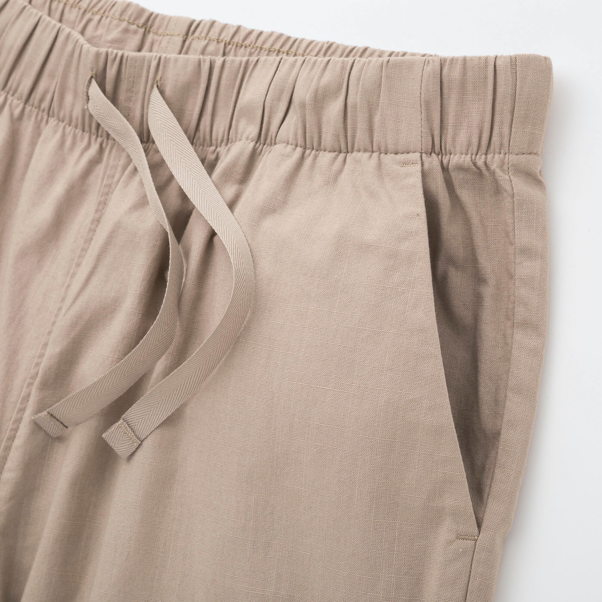 uniqlo cotton relaxed ankle pants