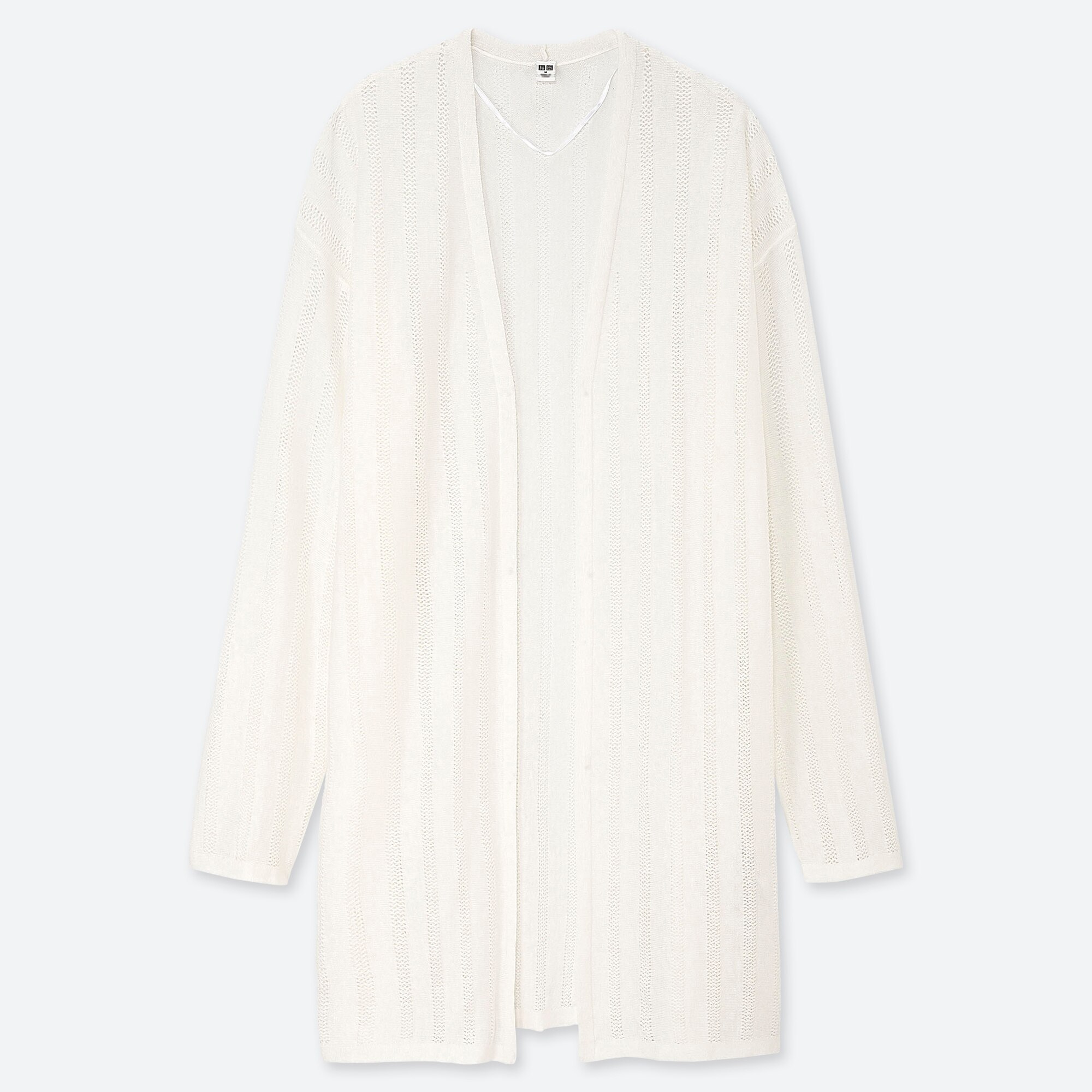 uniqlo linen cardigan