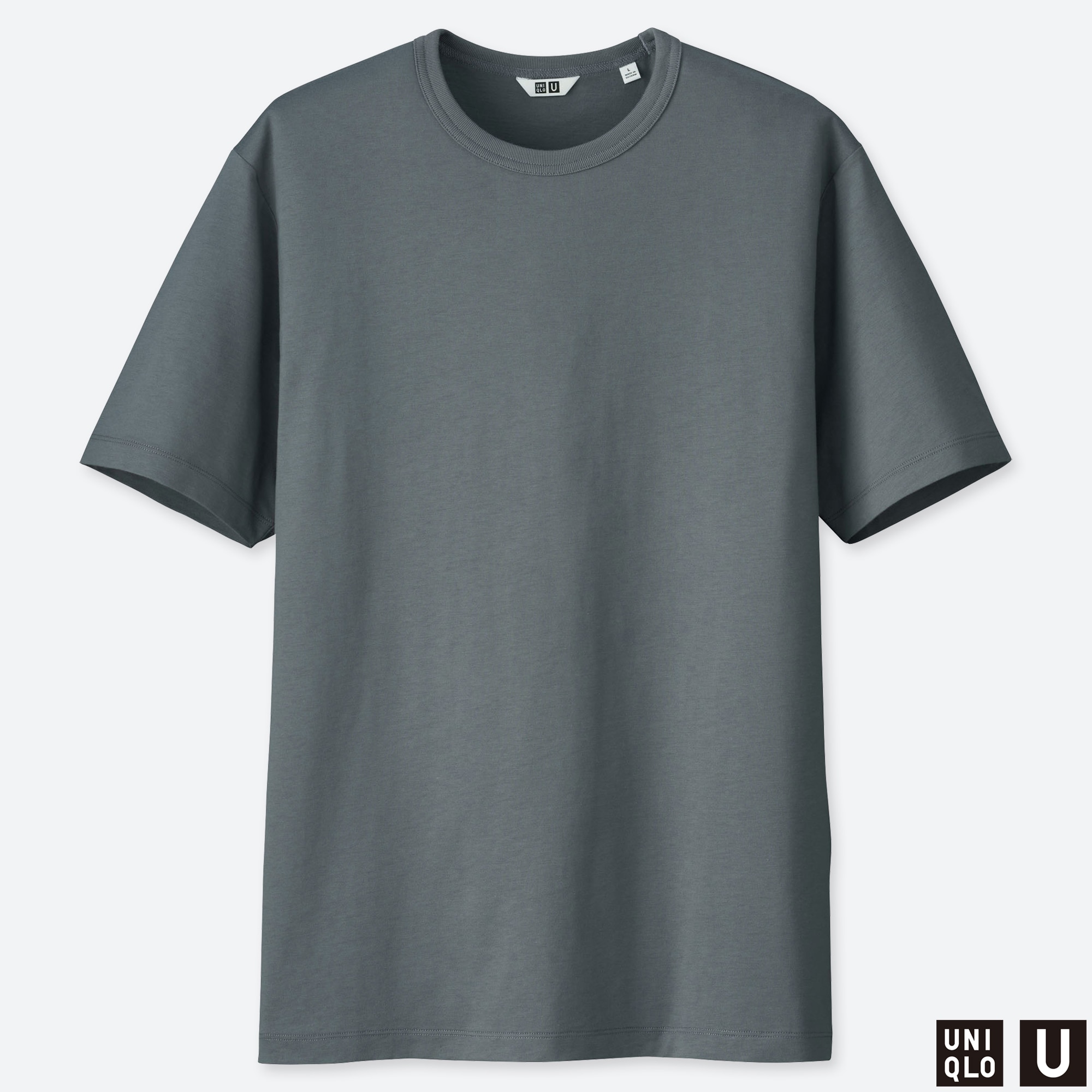 uniqlo men's black t shirt