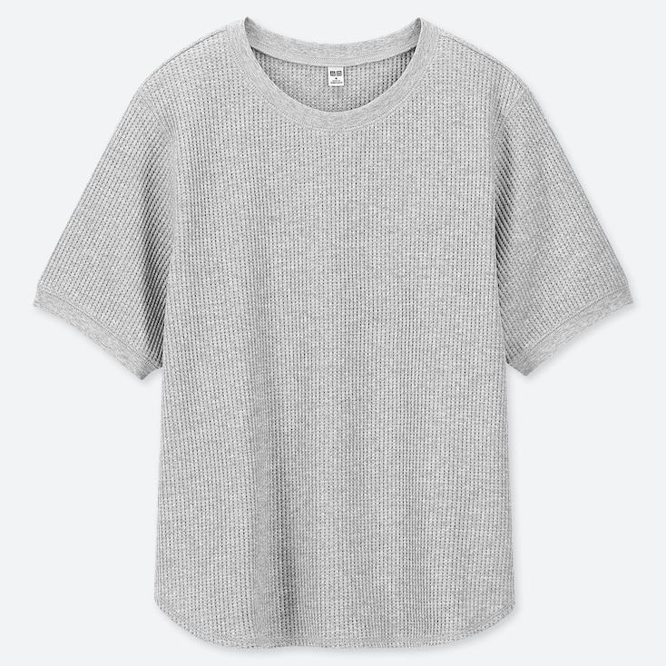 uniqlo waffle top