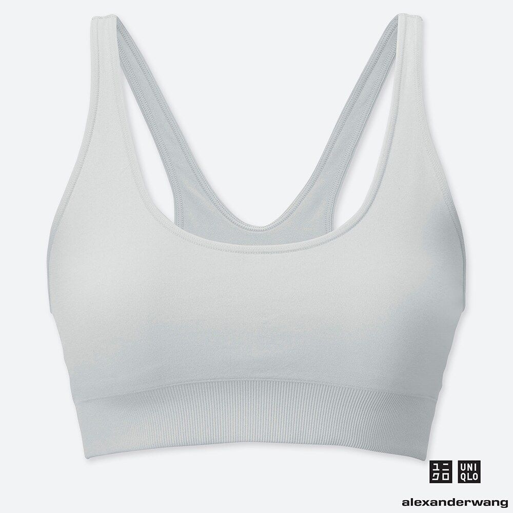 alexander wang logo bra