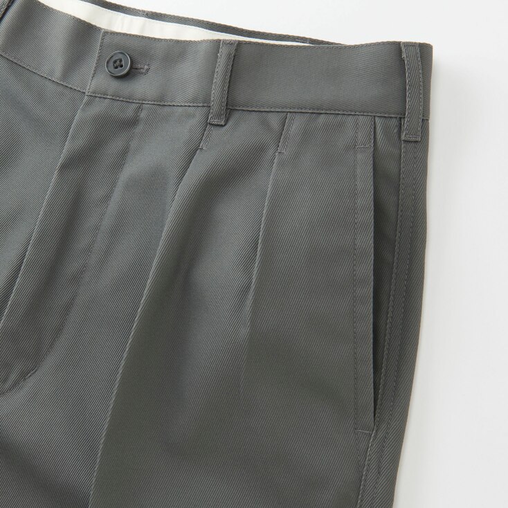 MEN U WIDE-FIT PLEATED TAPERED CHINO | UNIQLO US