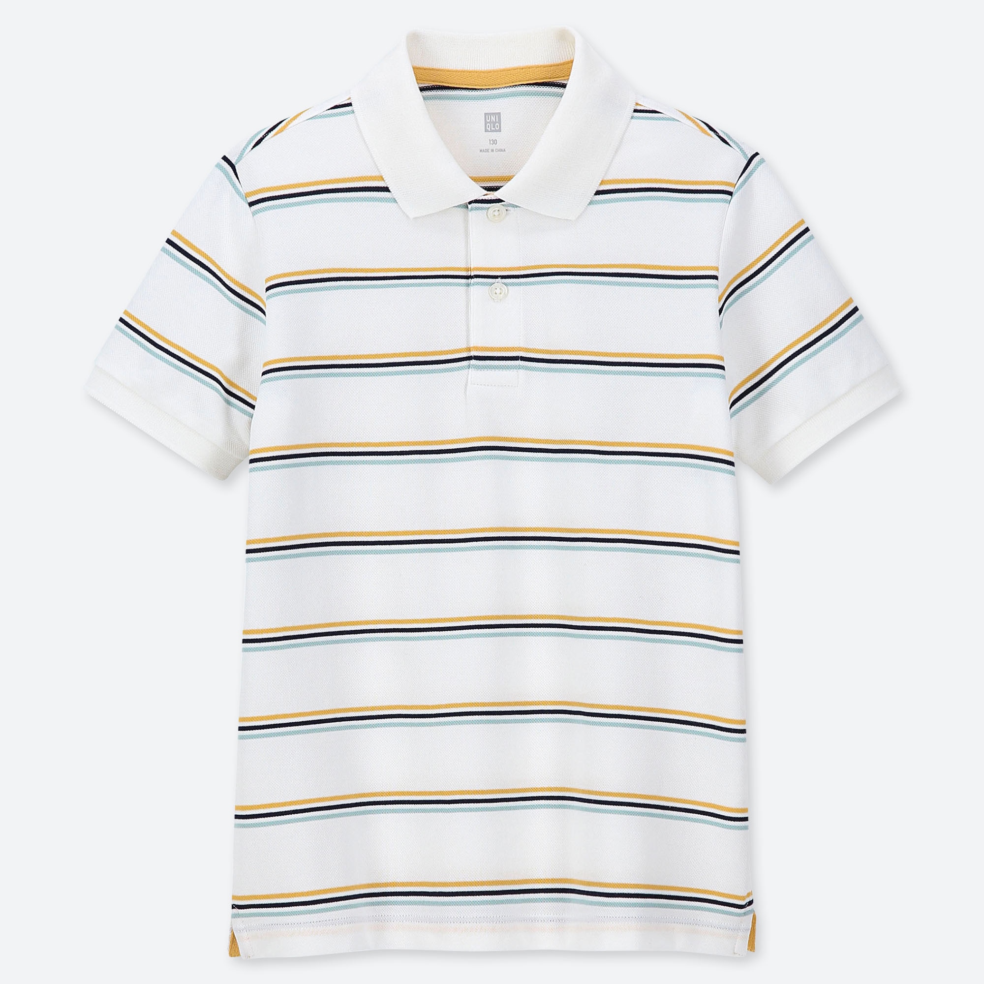 striped polo shirt