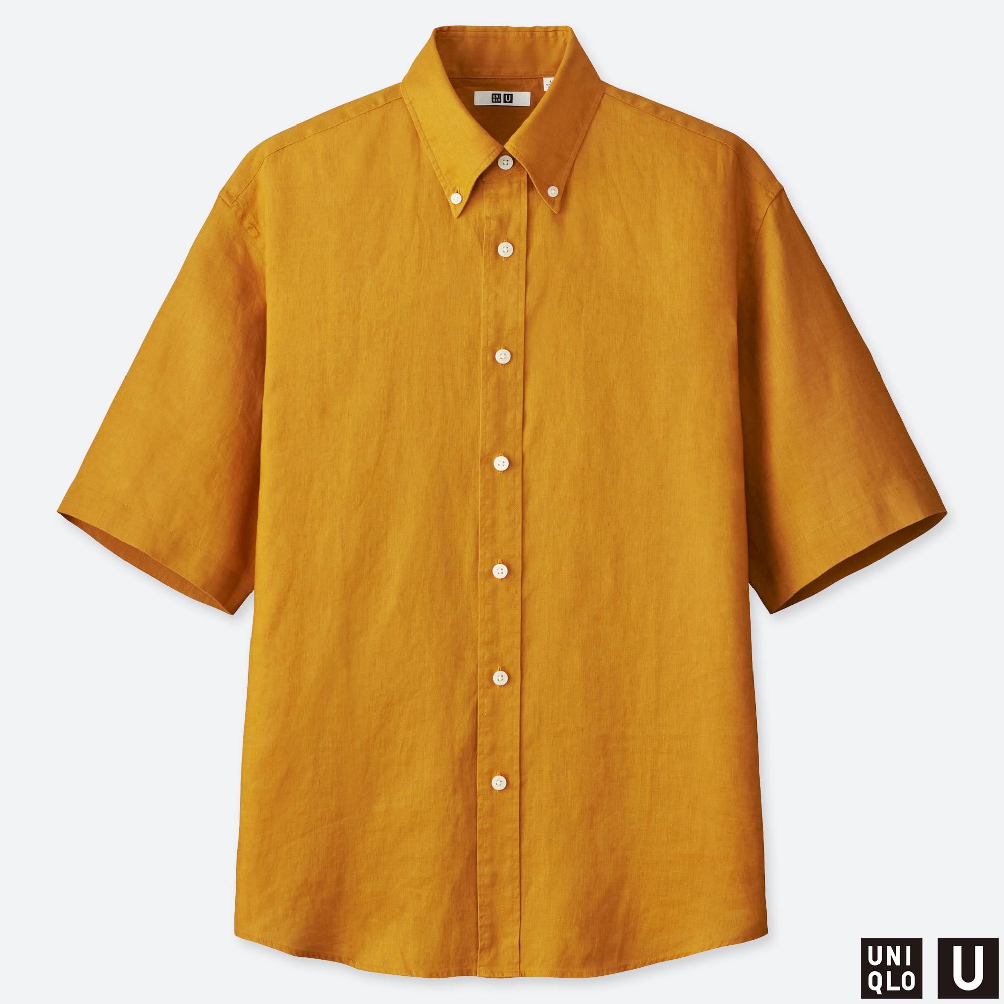 yellow short sleeve top