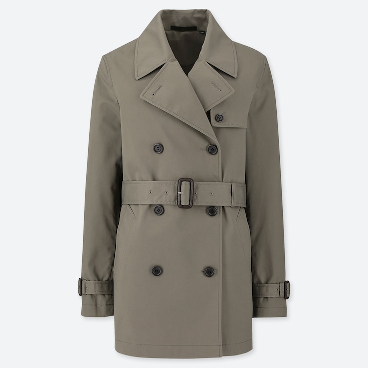 WOMEN SHORT TRENCH COAT | UNIQLO US