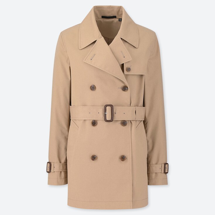 WOMEN SHORT TRENCH COAT | UNIQLO US