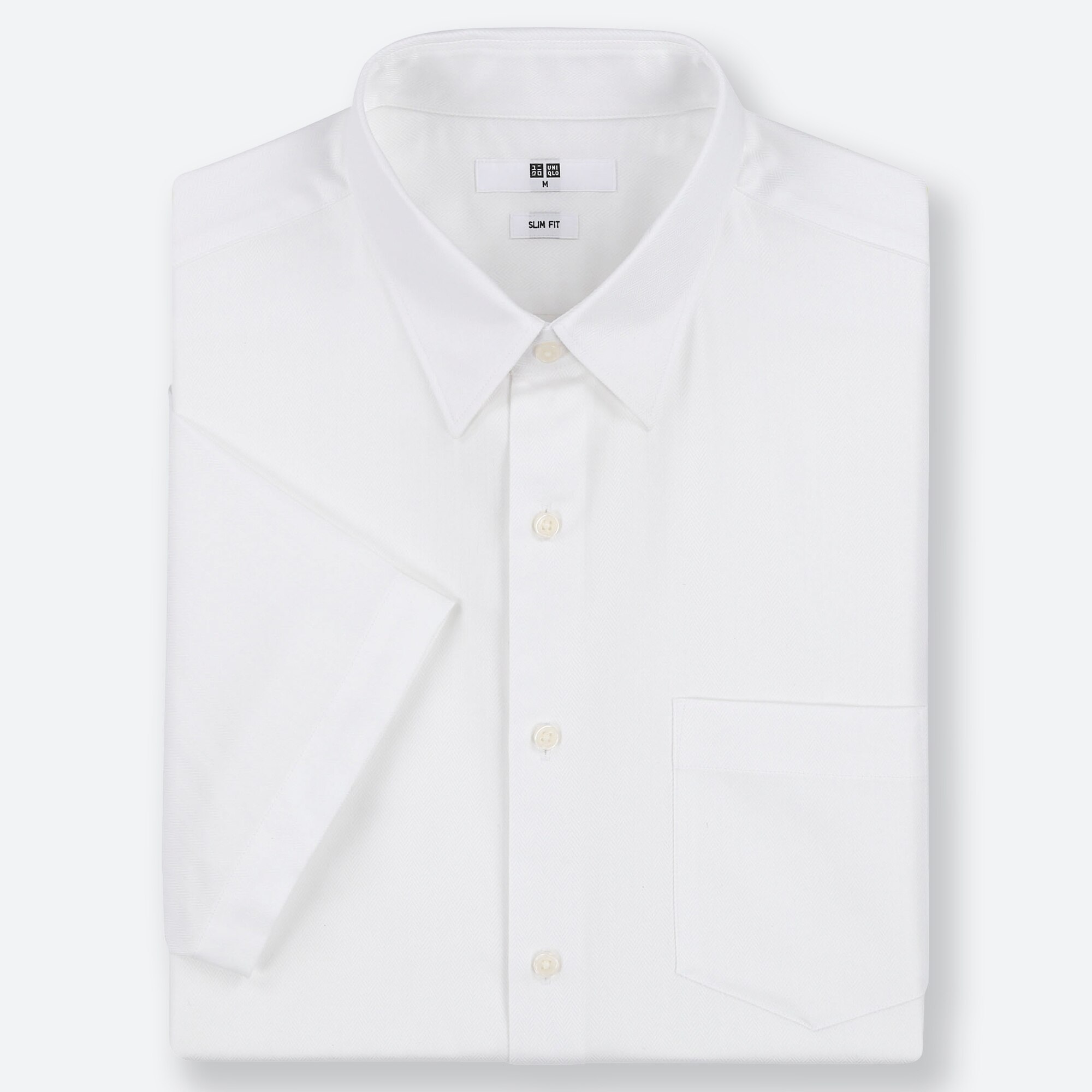 white short sleeve shirt mens slim fit