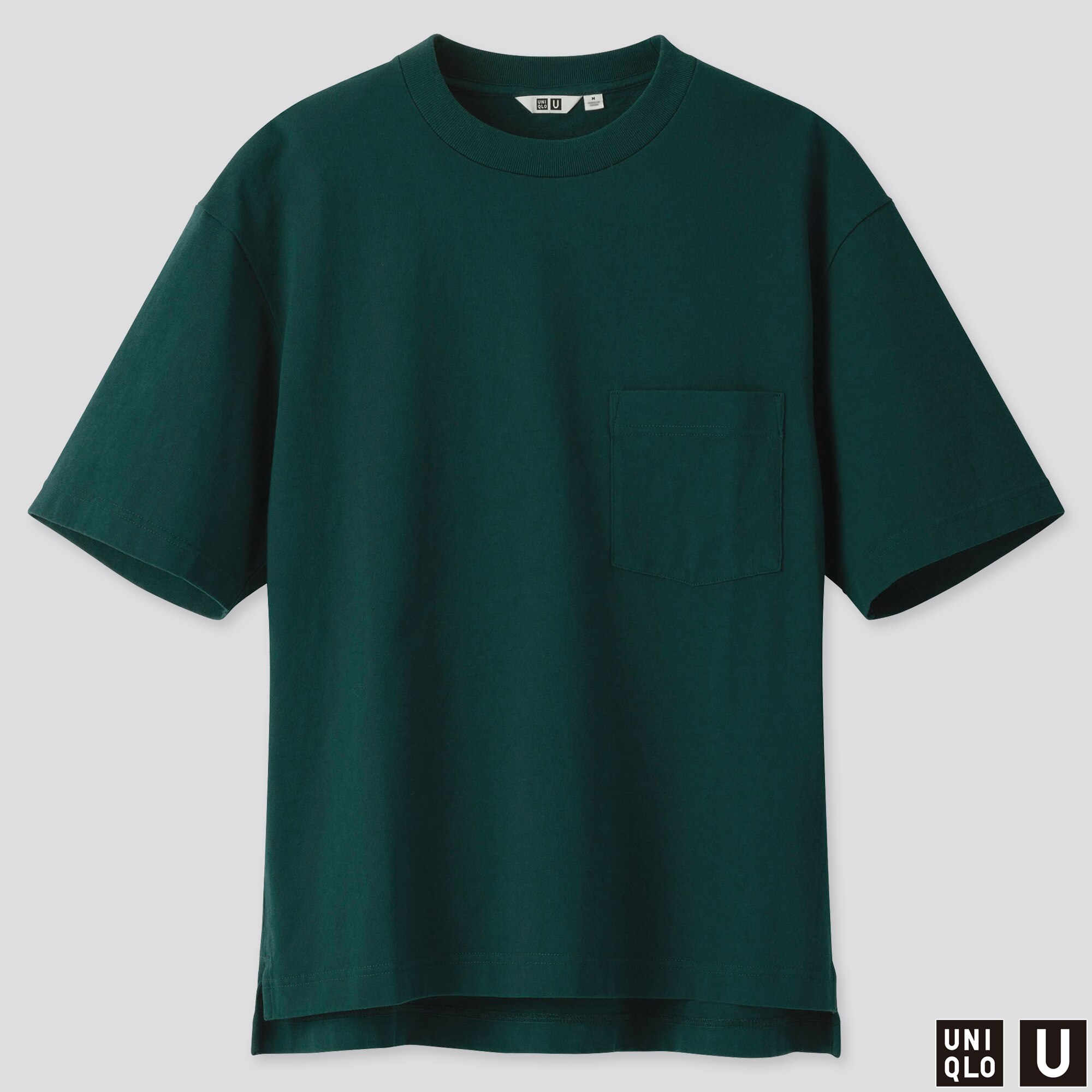 Men's U Oversized Crew Neck T-Shirt | UNIQLO US