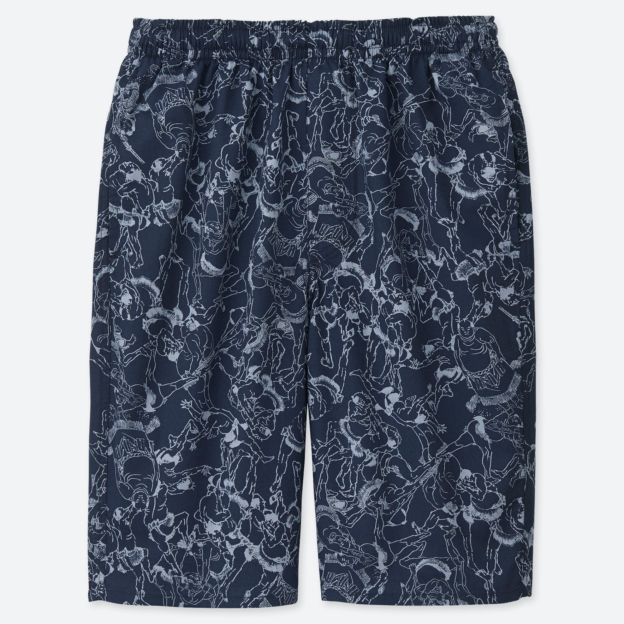 UNIQLO MEN Edo Ukiyo-E Unsodo Easy Shorts | StyleHint