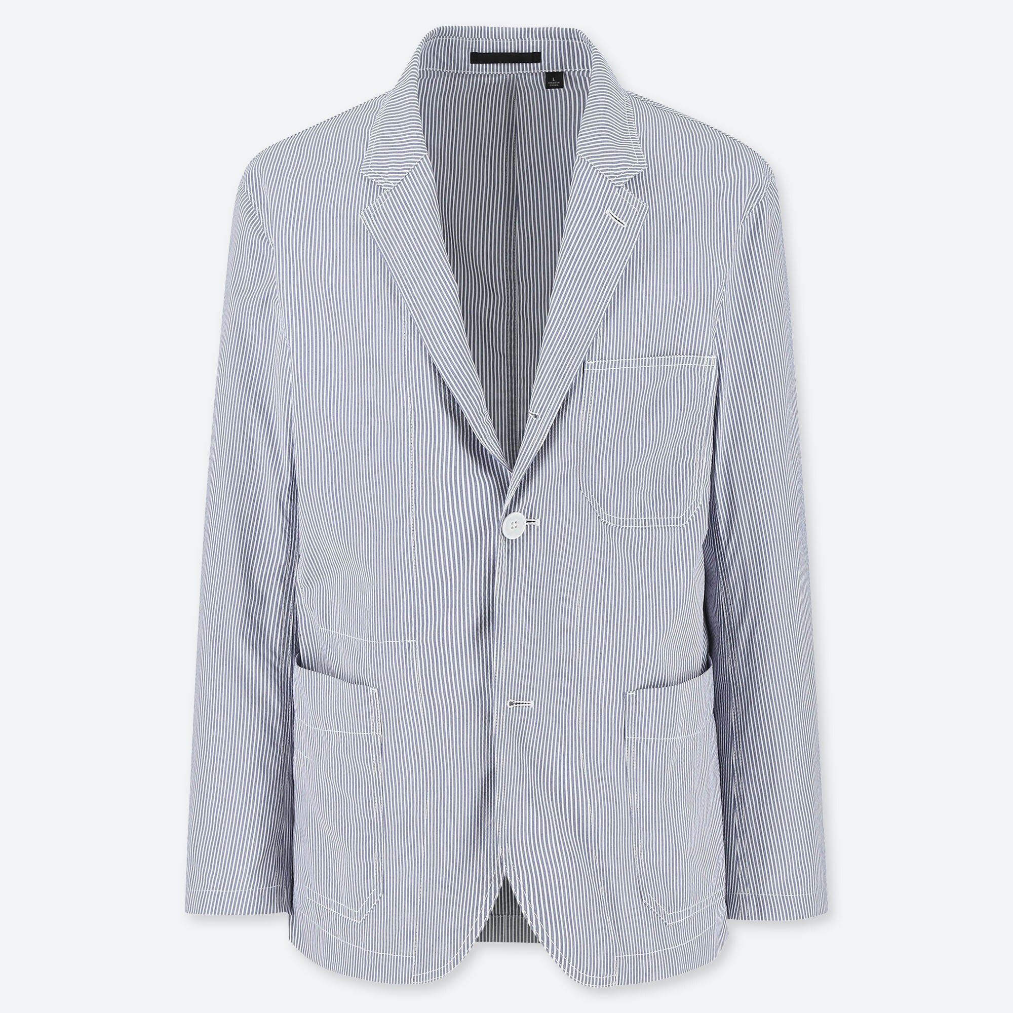 Uniqlo 2025 seersucker suit