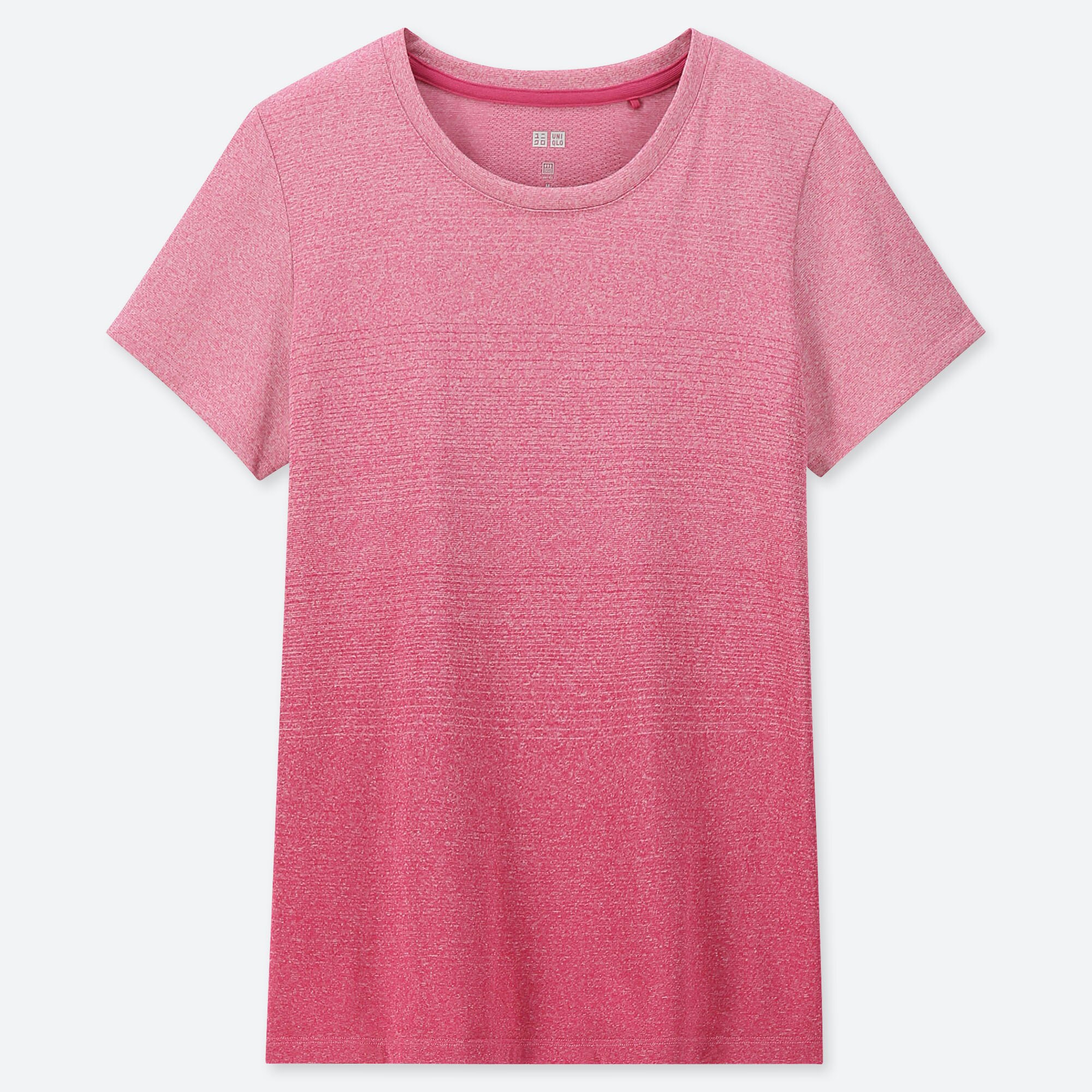 crew neck dry color t shirt uniqlo