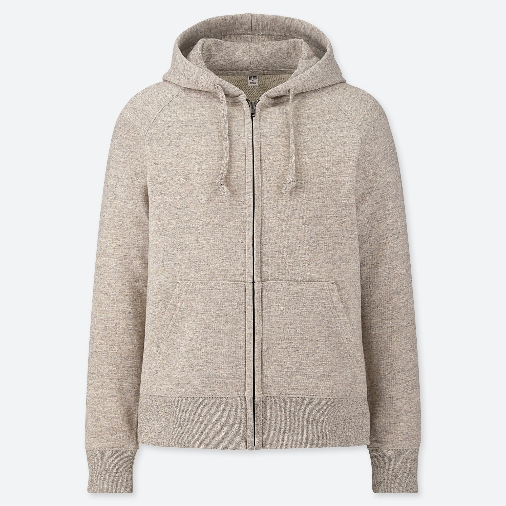 uniqlo sweat full zip long sleeve hoodie