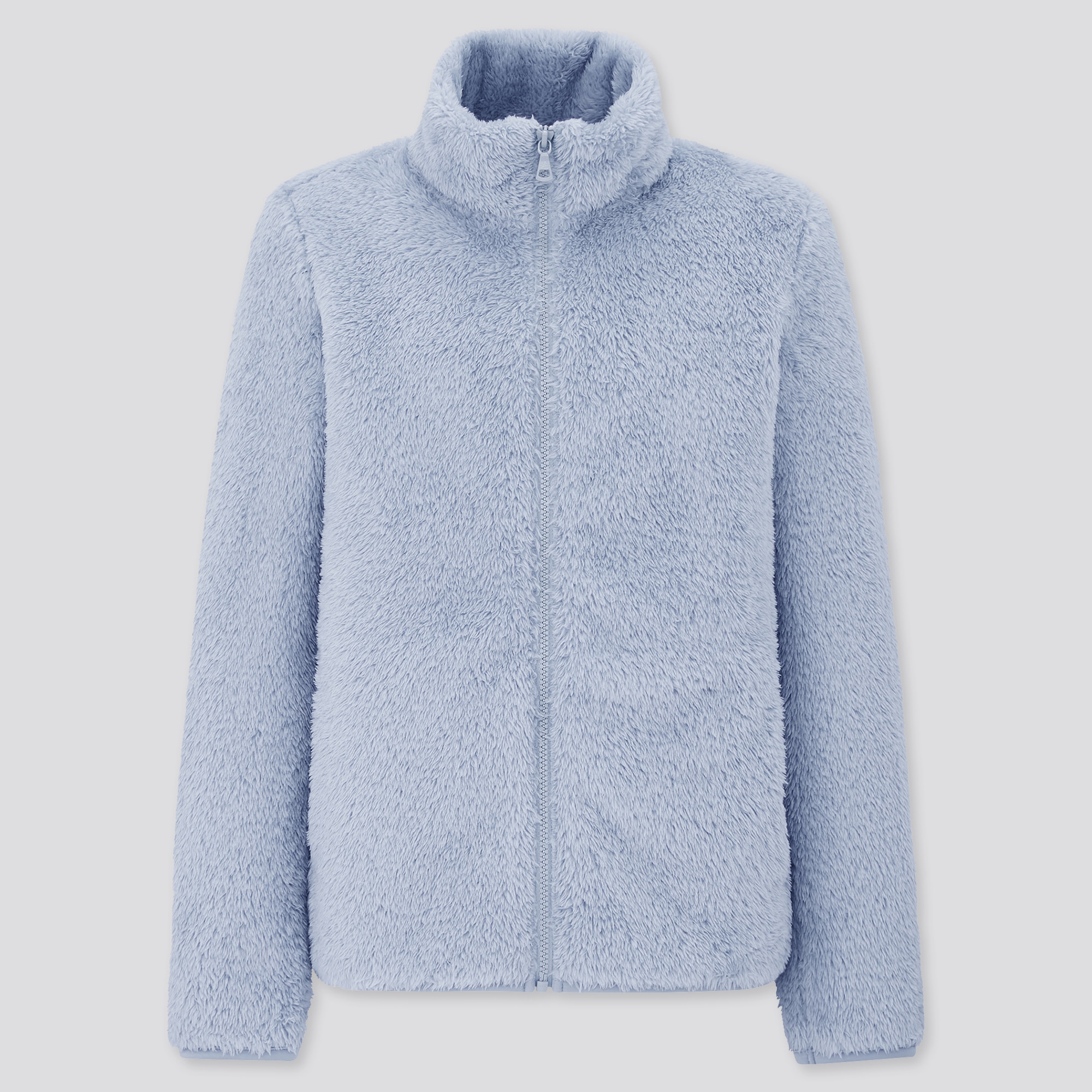 fluffy sweater zip up