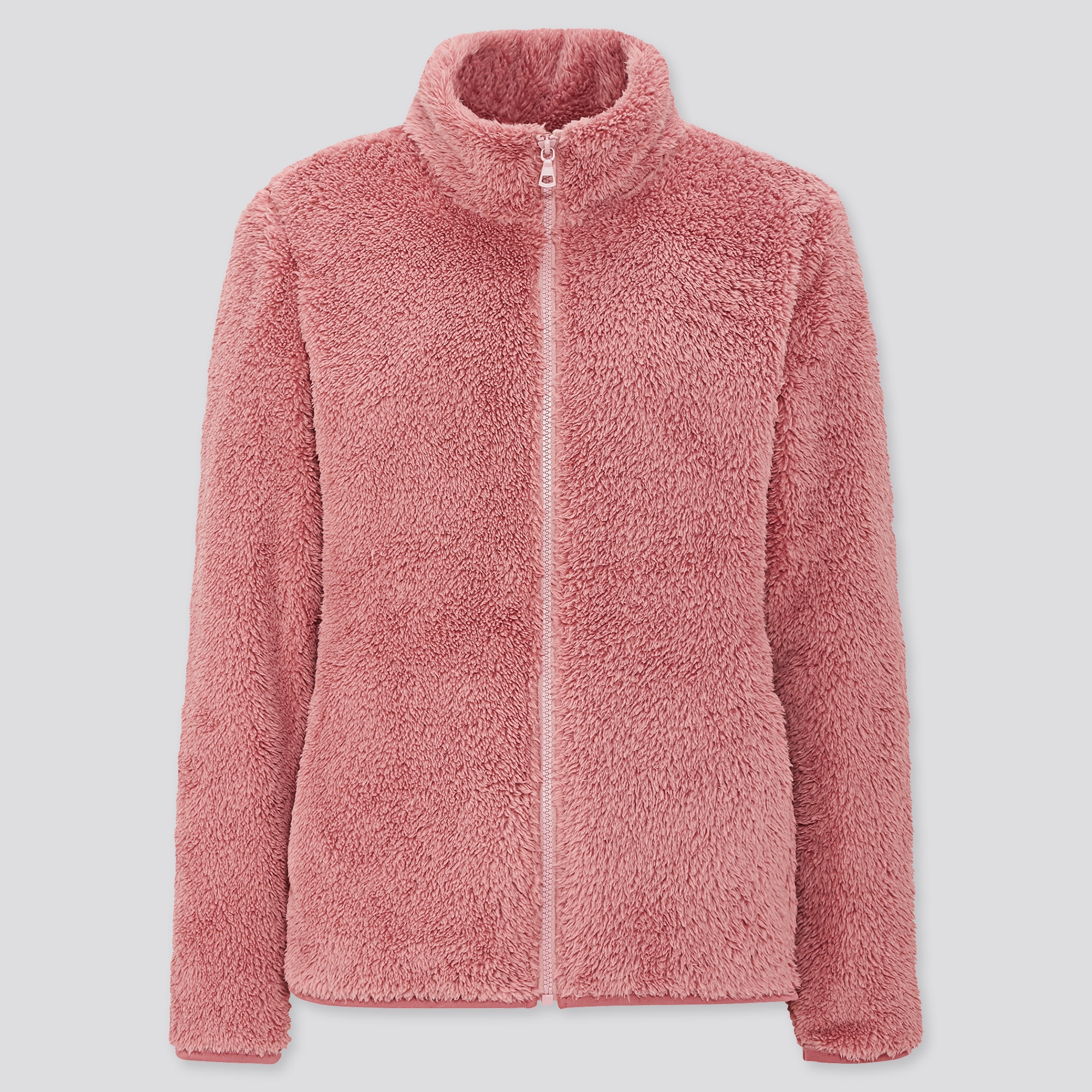 WOMEN FLUFFY YARN FLEECE FULLZIP JACKET UNIQLO US