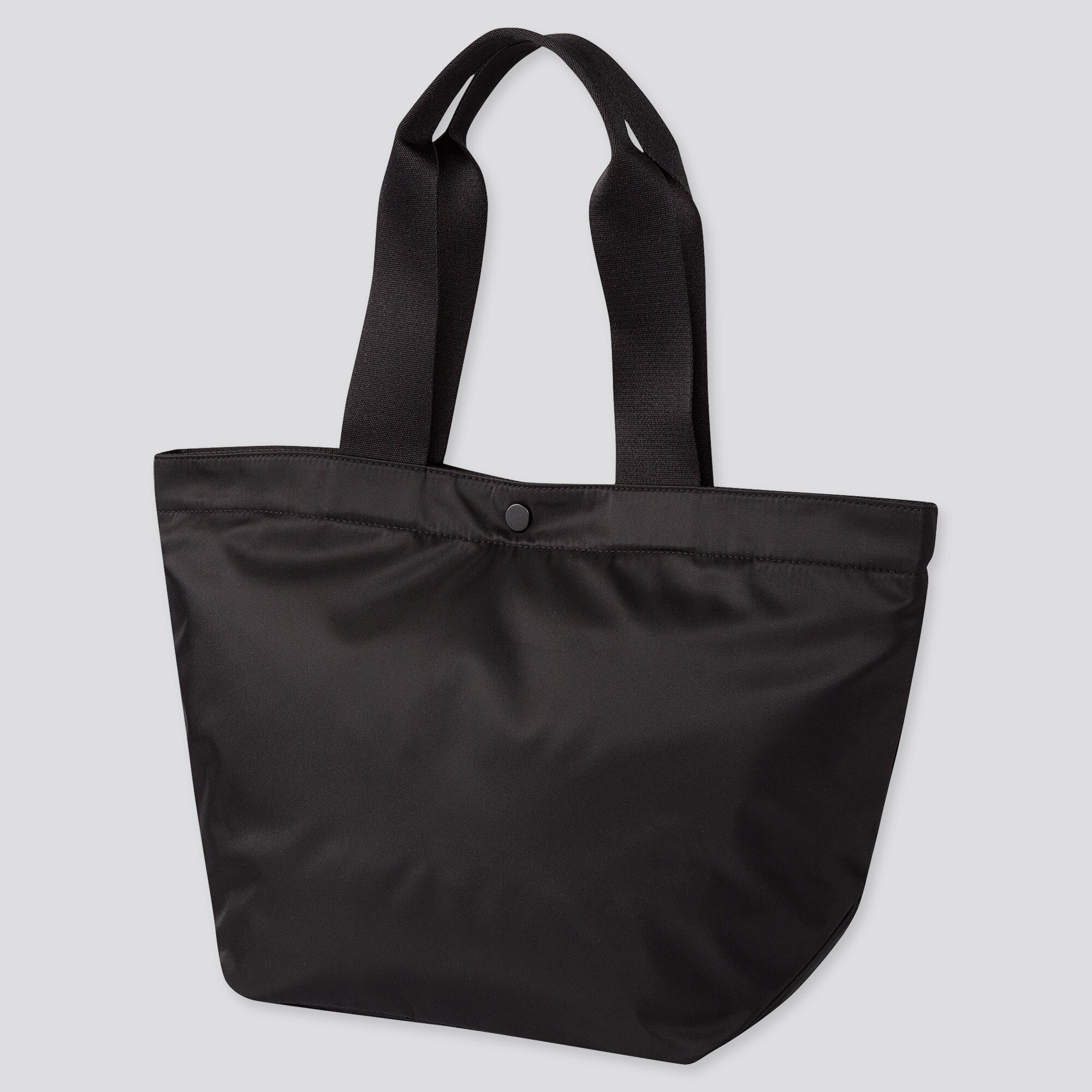 black nylon tote