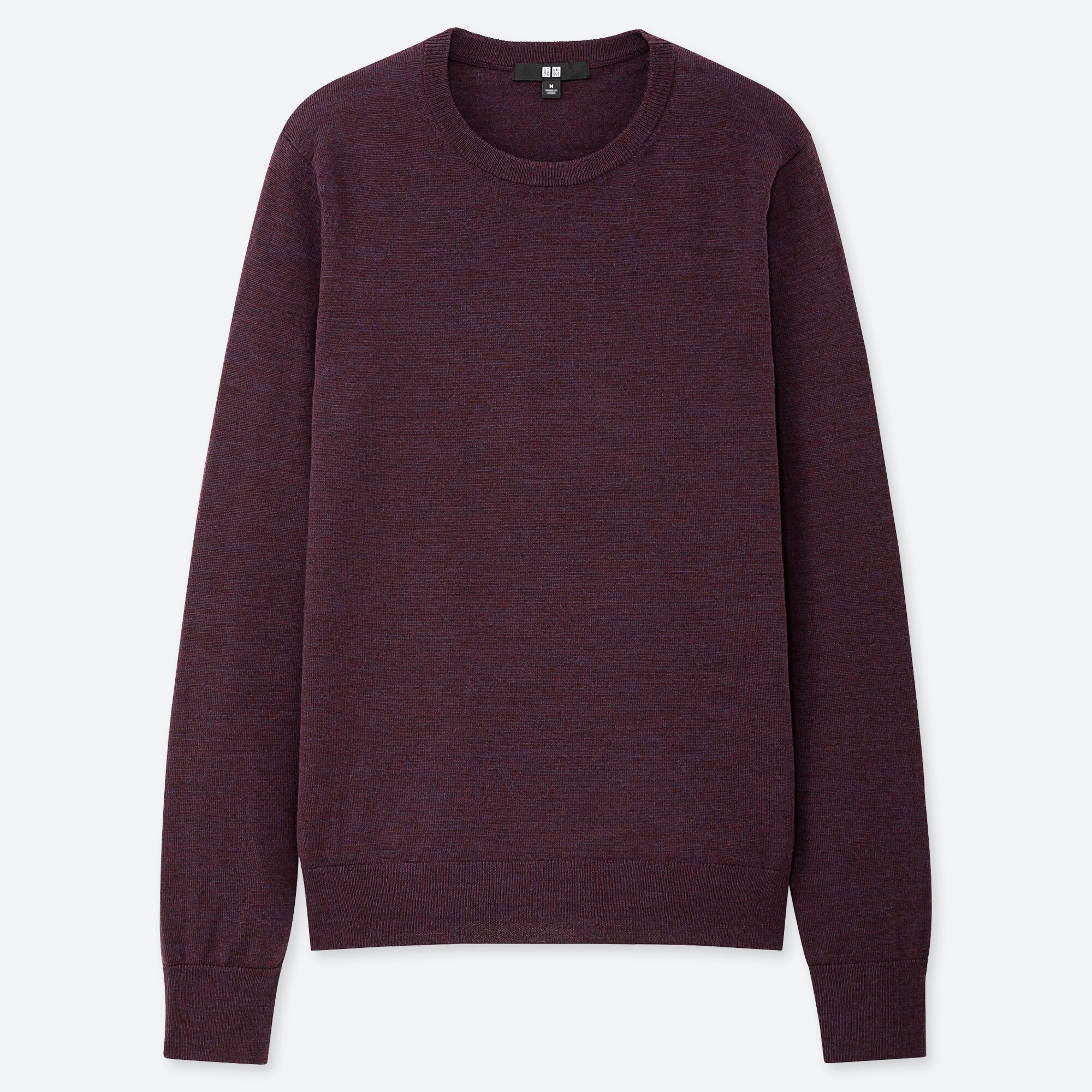 uniqlo puff sleeve crew neck sweater
