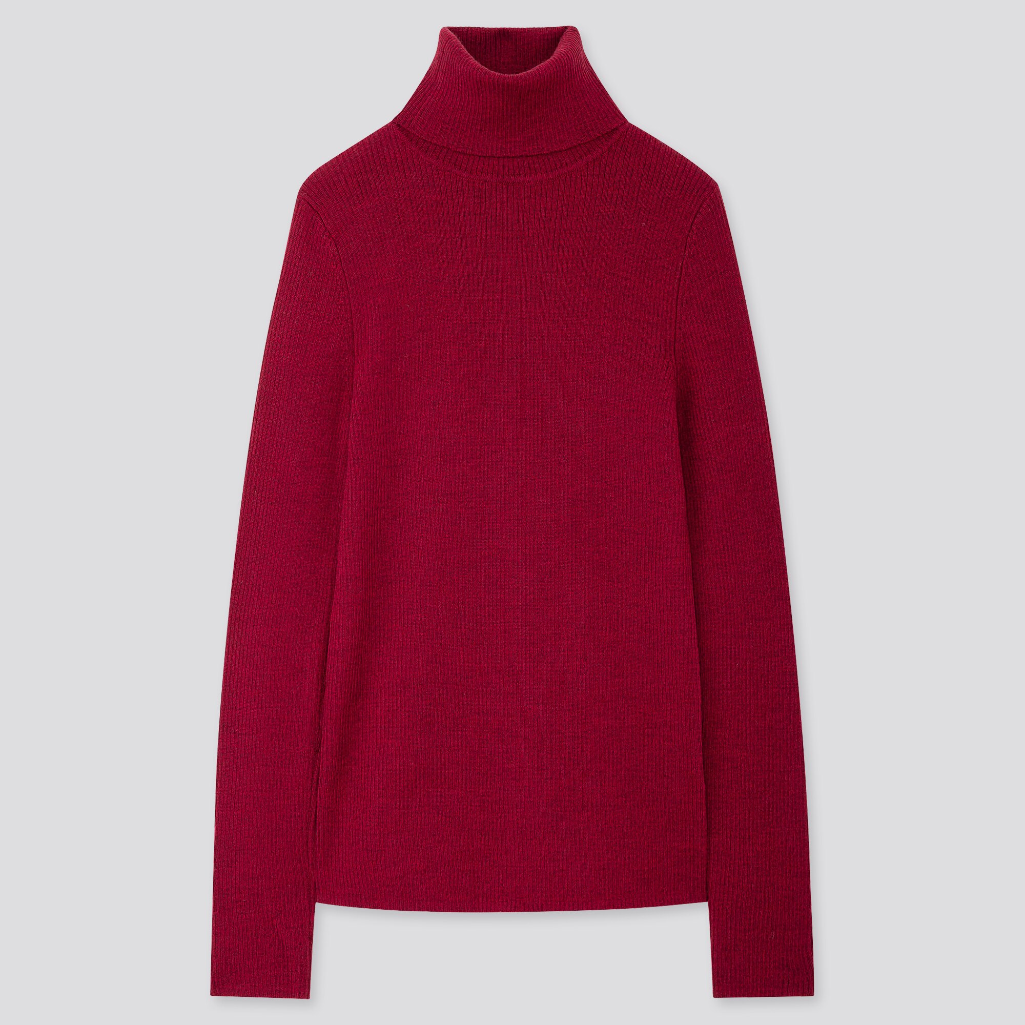 red turtleneck sweater women's