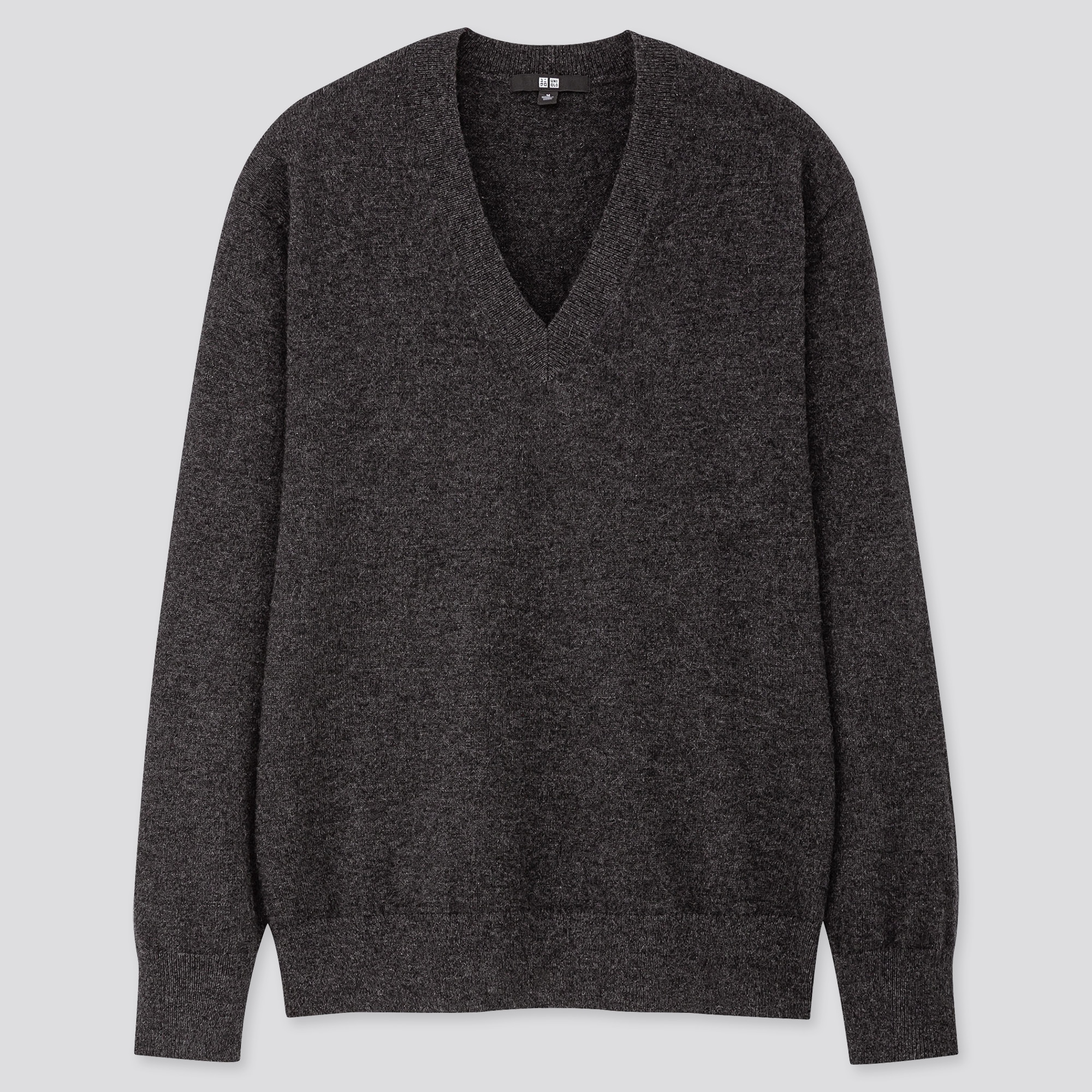 women gray sweater