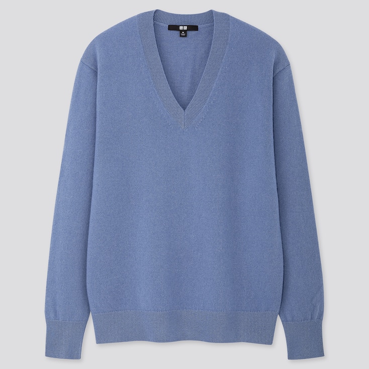 UNIQLO Men 100 Supima Cotton V Neck Jumper StyleHint
