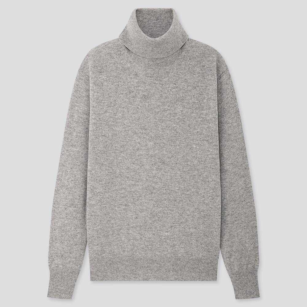 uniqlo cashmere polo neck