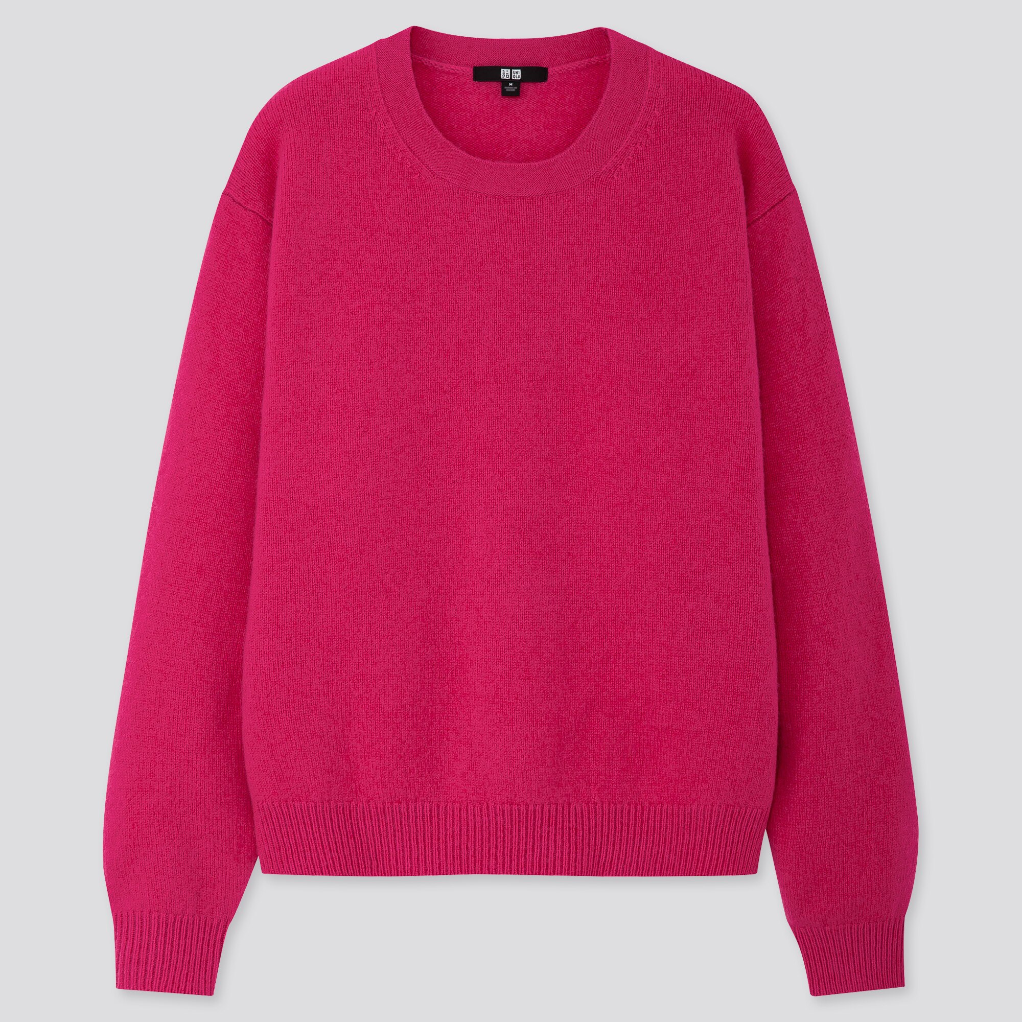 uniqlo lambswool crew neck sweater