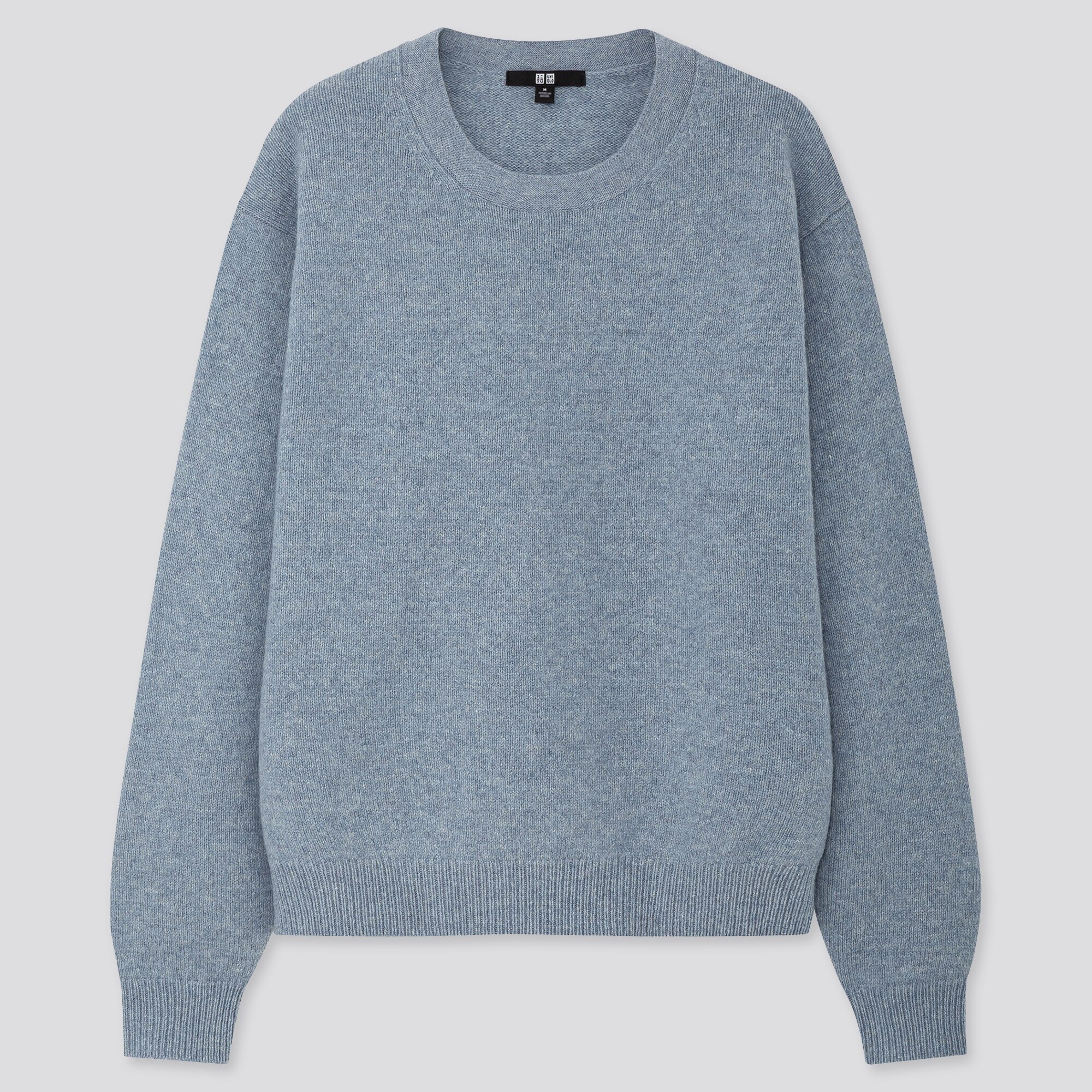 WOMEN PREMIUM LAMBSWOOL CREW NECK SWEATER | UNIQLO US