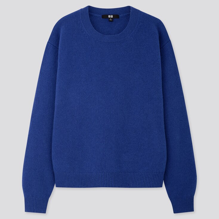 WOMEN PREMIUM LAMBSWOOL CREW NECK SWEATER | UNIQLO US
