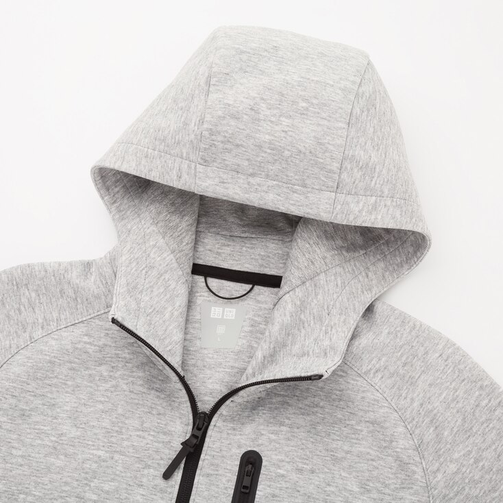 Uniqlo dry stretch sweat full zip hoodie Clearance