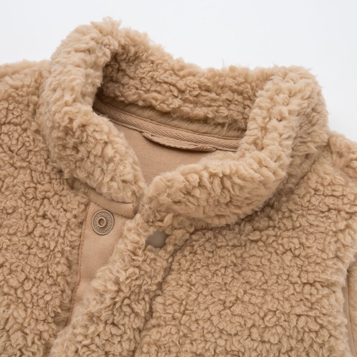 TODDLER FLUFFY YARN FLEECE VEST UNIQLO US