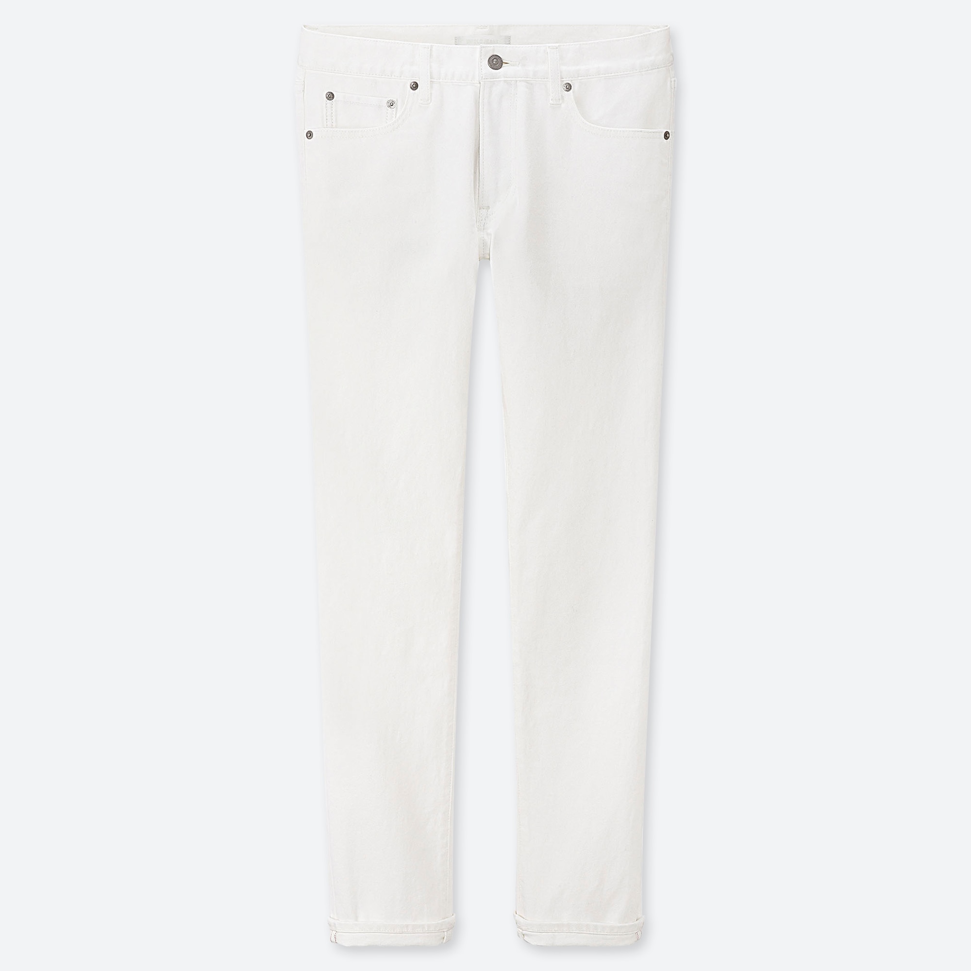 Uniqlo white sales selvedge jeans