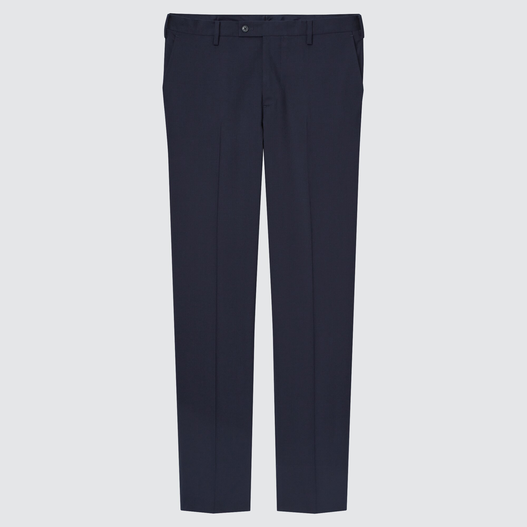 MEN Wool Stretch Slim Fit Trousers 