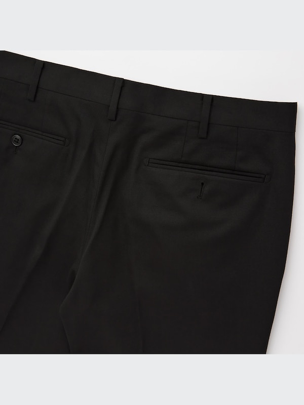 Stretch Wool Slim-Fit Pants