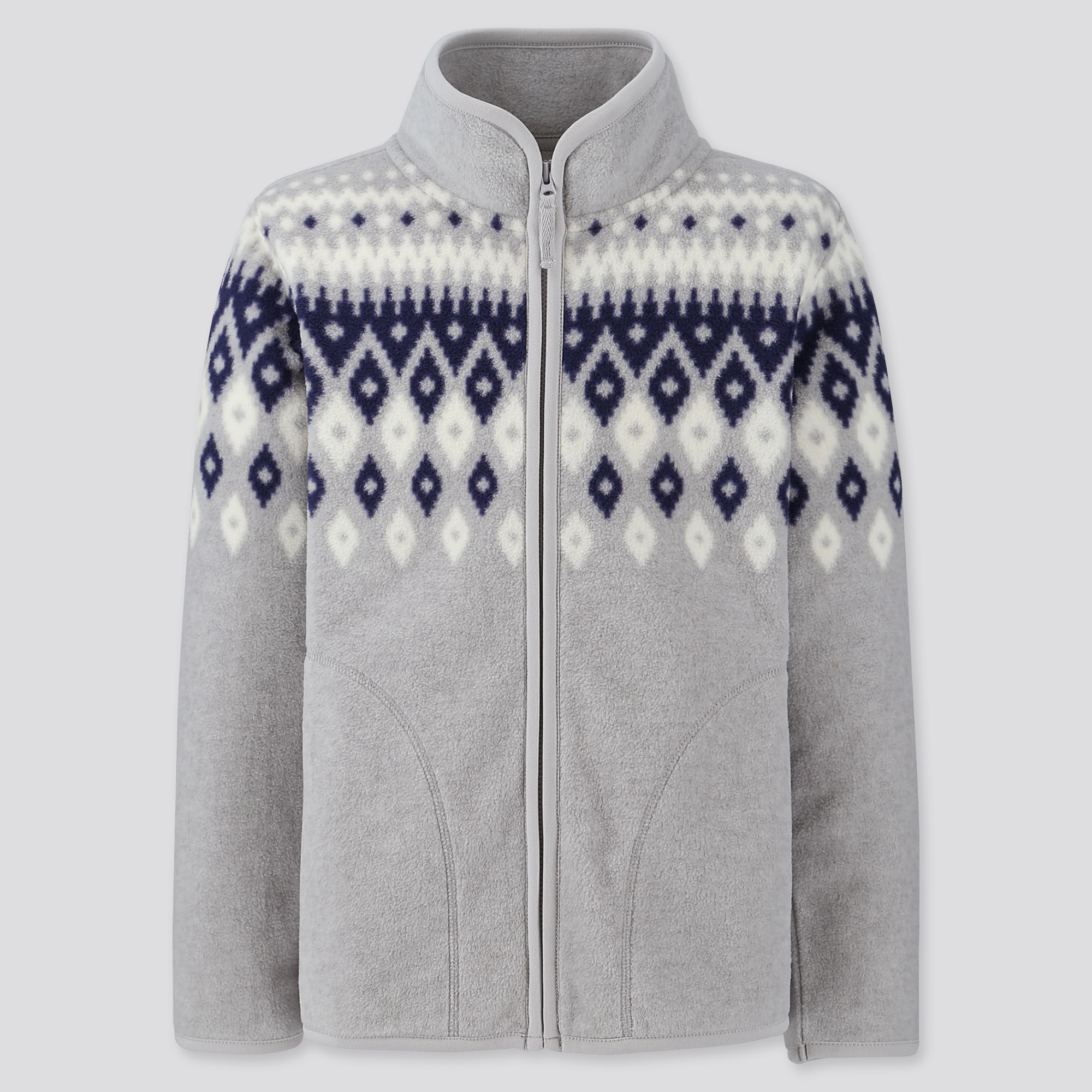 uniqlo printed fleece