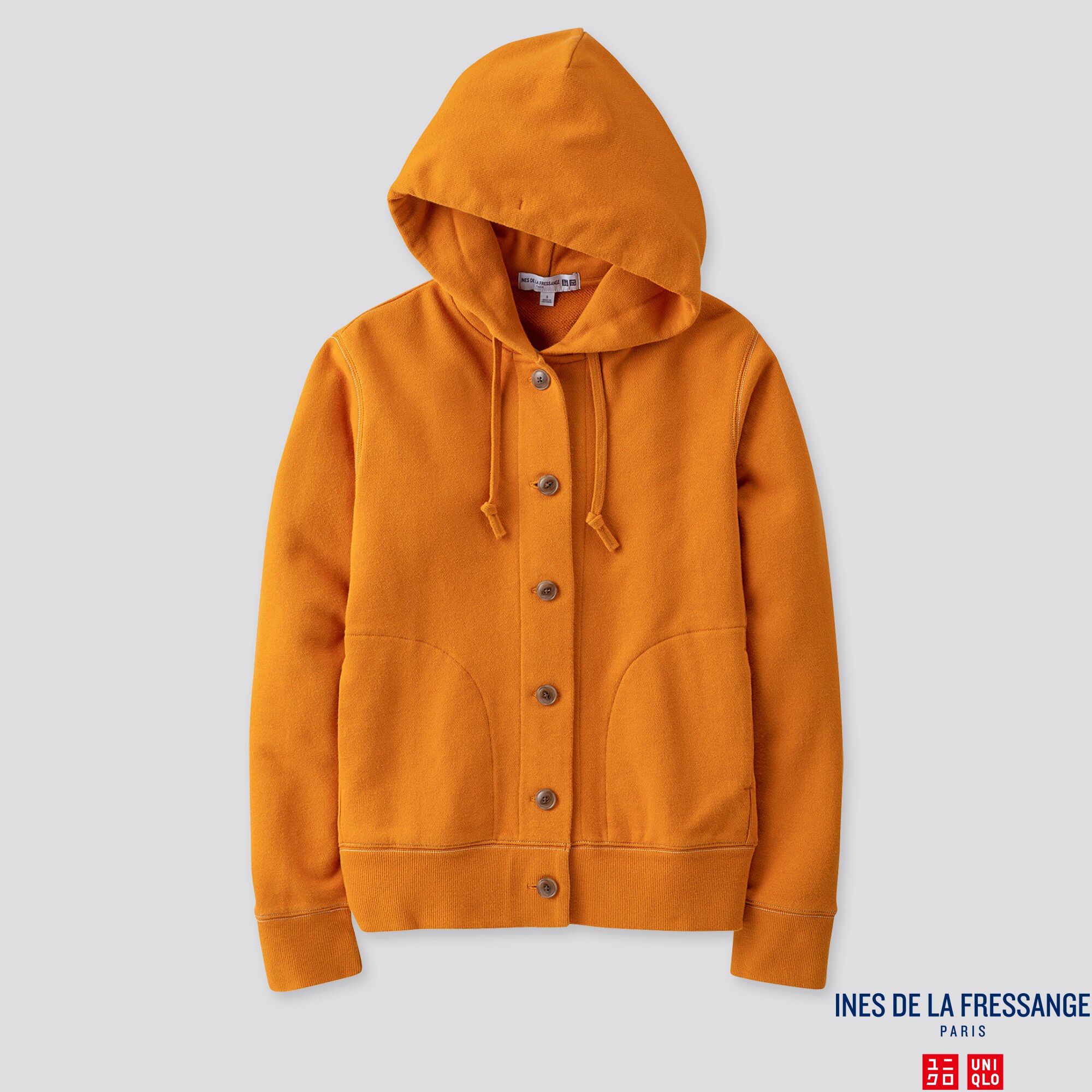 orange sweat jacket