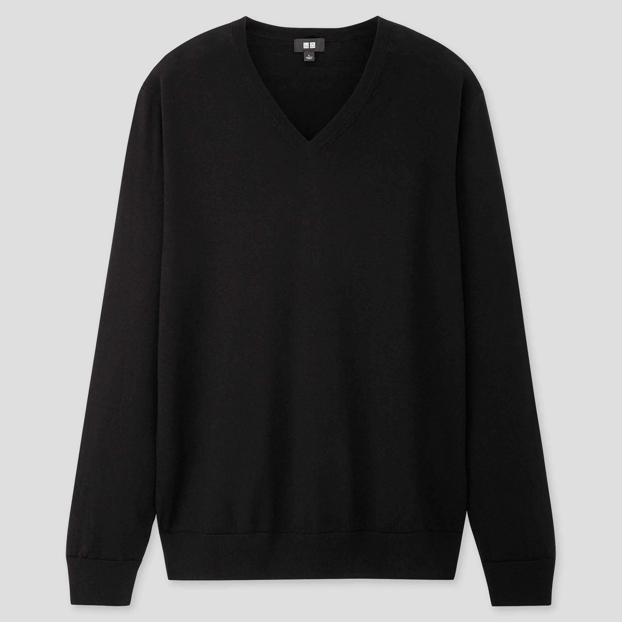 long sleeve black sweater