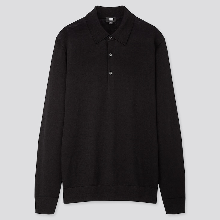 uniqlo long sleeve polo