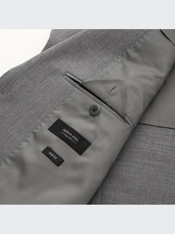 Stretch Wool Slim-Fit Jacket