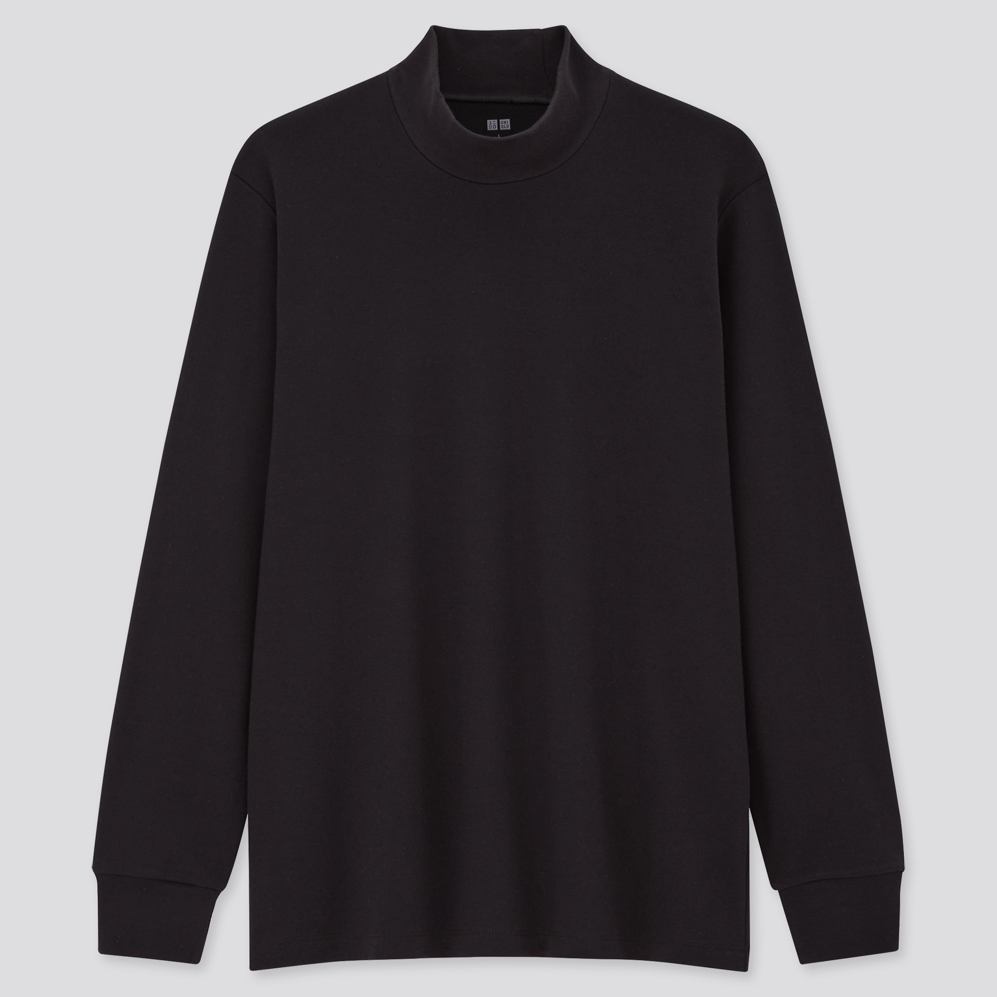 MEN S SOFT TOUCH MOCK NECK LONG SLEEVE T SHIRT UNIQLO AU