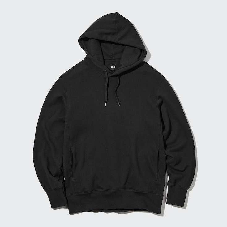 BRUSHED JERSEY PULLOVER HOODIE