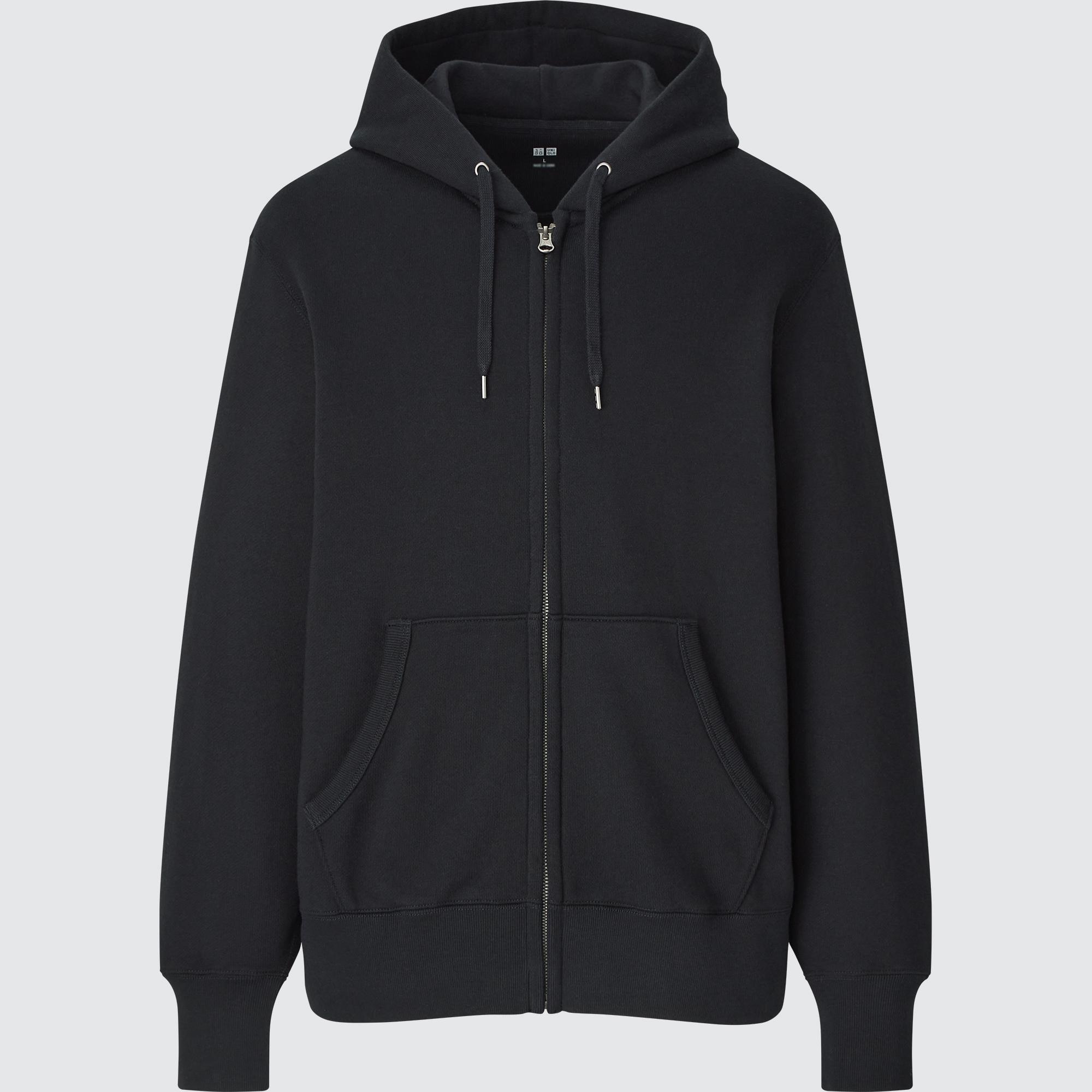 Uniqlo hoodie zipper hot sale