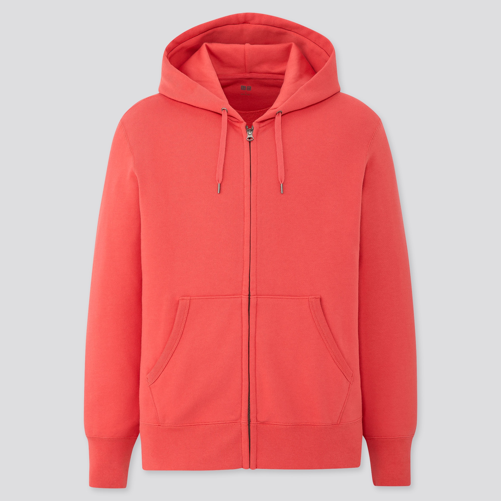 uniqlo sweat full zip long sleeve hoodie